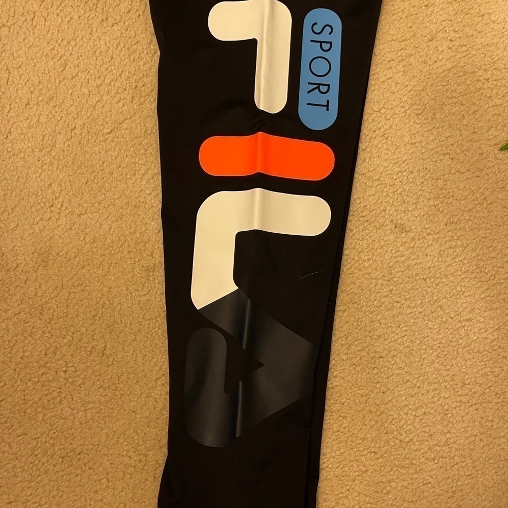 Fila Sport Rainbow Blast Capri leggings Navy - Picture 5 of 6